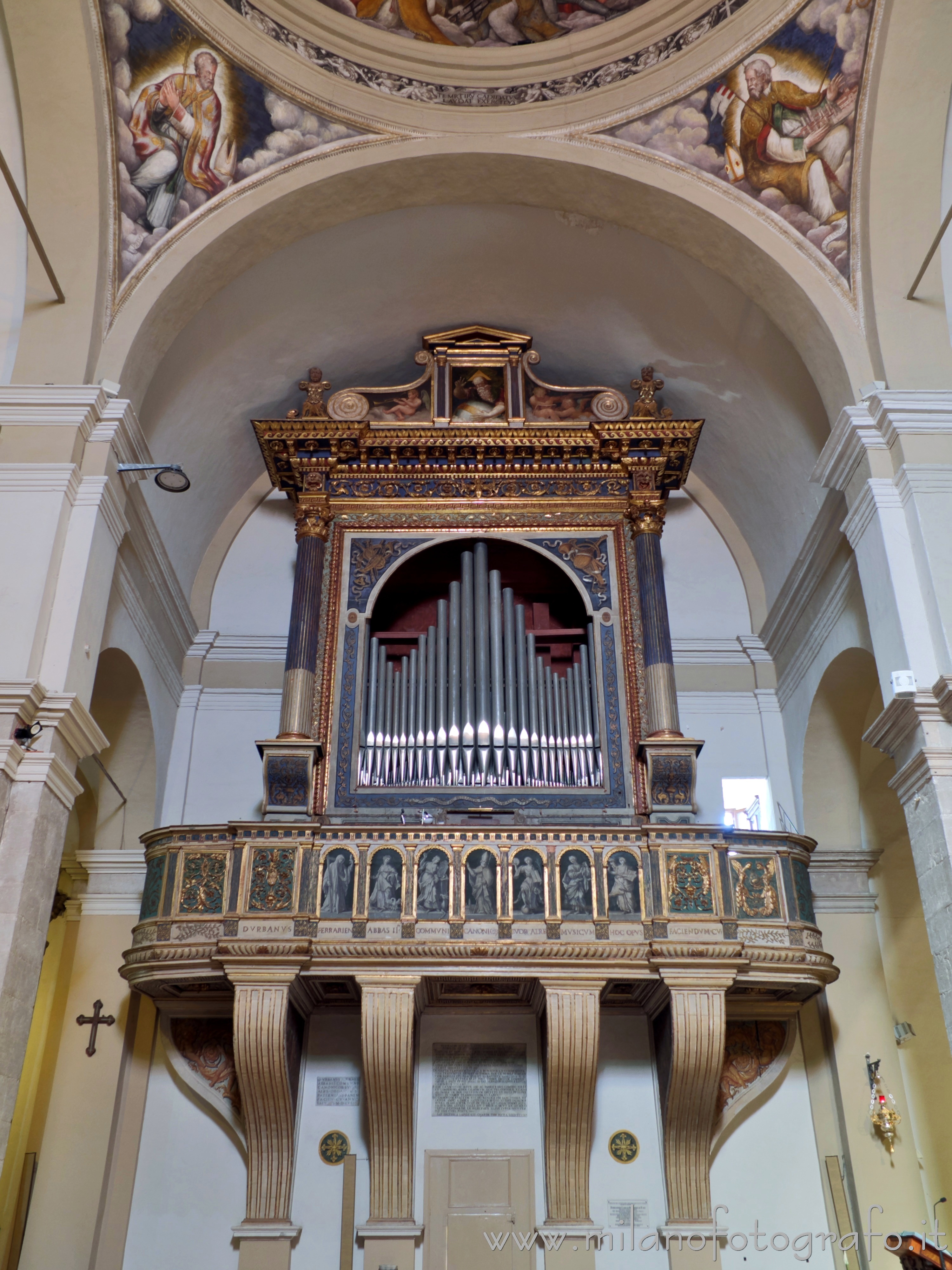 Fano (Pesaro e Urbino, Italy) - Organ of the Basilica of San Paterniano